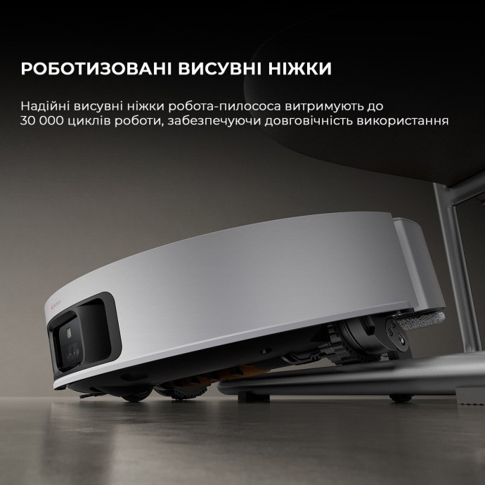 Робот-пылесос с влажной уборкой Dreame X50 Ultra White (RLX85CE-6-Wh)  Фото №19