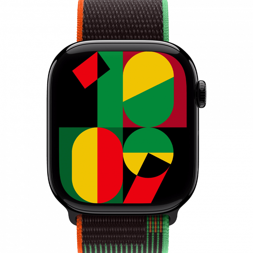 Смарт-годинник Apple Watch Series 10 GPS + Cellular 46mm Jet Black Aluminum Case with Black Unity Sport Loop (MX133+MUJU3)  Фото №0