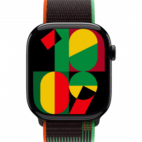 Смарт-годинник Apple Watch Series 10 GPS + Cellular 46mm Jet Black Aluminum Case with Black Unity Sport Loop (MX133+MUJU3)  Фото №0