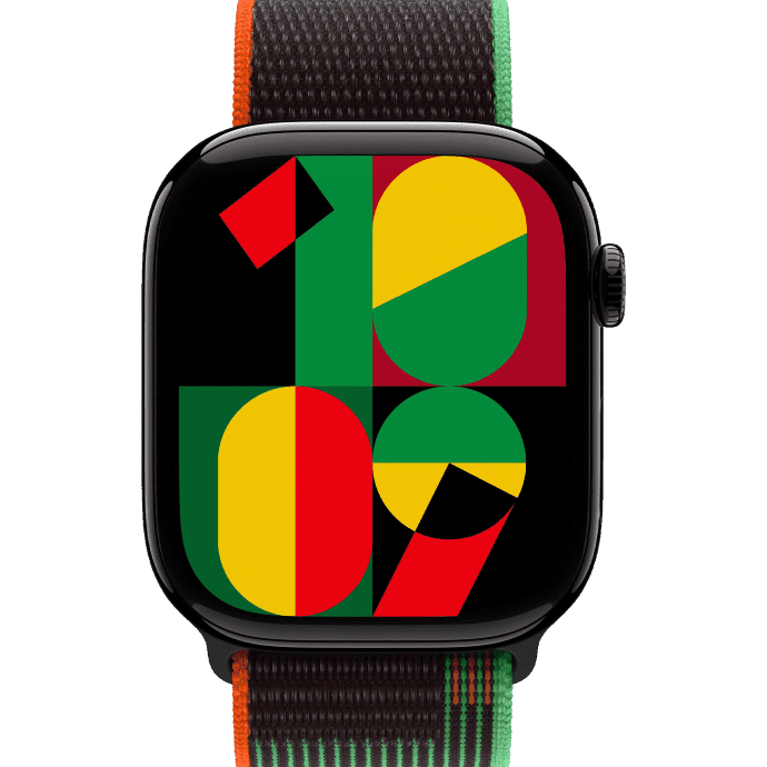 Смарт-годинник Apple Watch Series 10 GPS + Cellular 46mm Jet Black Aluminum Case with Black Unity Sport Loop (MX133+MUJU3)  Фото №0