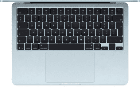 Ноутбук Apple MacBook Air 13,6&quot; 2025 Sky Blue (MC6U4)  Фото №0