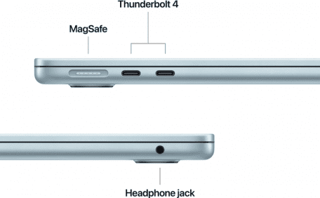 Ноутбук Apple MacBook Air 13,6&quot; 2025 Sky Blue (MC6U4)  Фото №5
