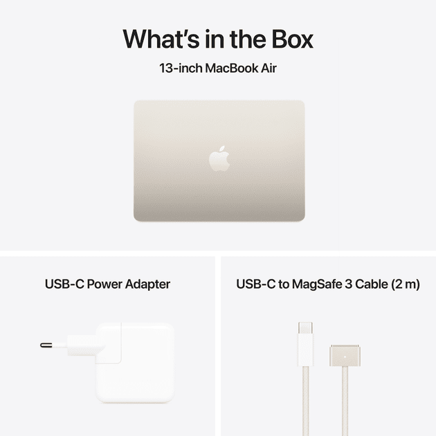Ноутбук Apple MacBook Air 13,6&quot; 2025 Starlight (MW103)  Фото №9