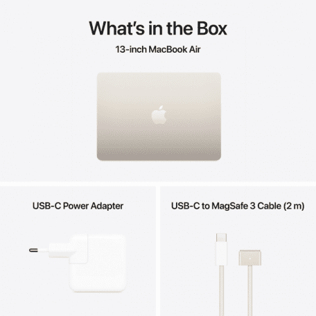 Ноутбук Apple MacBook Air 13,6&quot; 2025 Starlight (MW103)  Фото №9