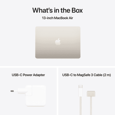 Ноутбук Apple MacBook Air 13,6&quot; 2025 Starlight (Z1CV000RQ)  Фото №9