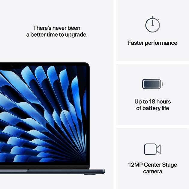 Ноутбук Apple MacBook Air 13,6&quot; 2025 Midnight (Z1CX000RX)  Фото №8