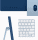 Моноблок Apple iMac 24 M3 Blue (MQRC3) (Open)  Фото №3