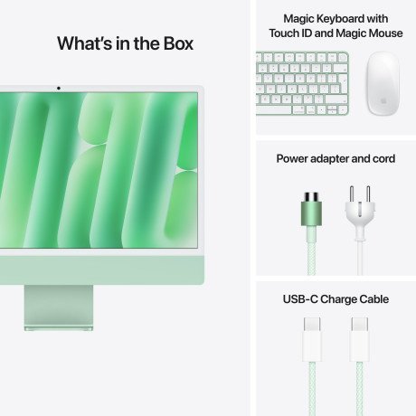 Моноблок Apple iMac 24 M4 Green (MD2Q4)  Фото №6