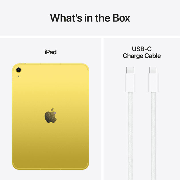 Планшет Apple iPad 2025 Wi-Fi + Cellular 128GB Yellow (MD7H4)  Фото №6