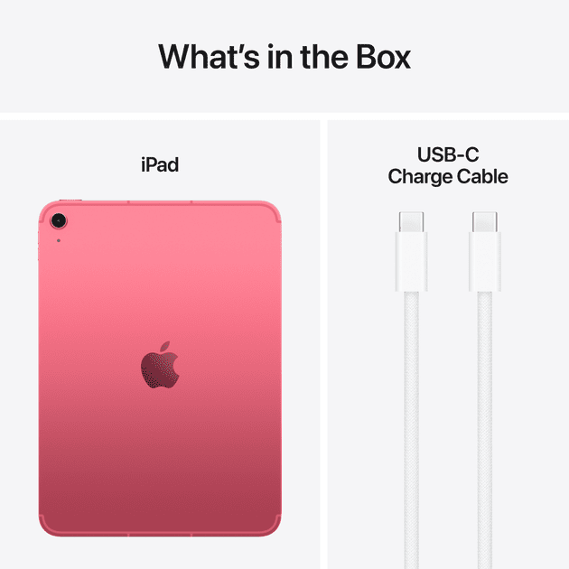 Планшет Apple iPad 2025 Wi-Fi + Cellular 256GB Pink (MD7N4)  Фото №6