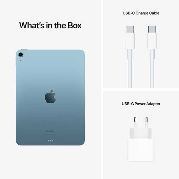 Планшет Apple iPad Air 2022 Wi-Fi 256GB Blue (MM9N3) (CPO)  Фото №3