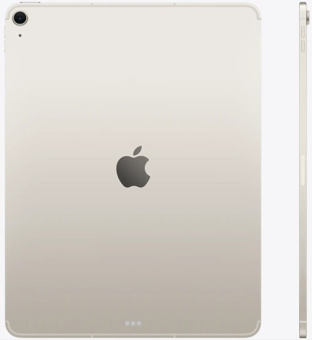 Планшет Apple iPad Air 13 2025 Wi-Fi + Cellular 1TB Starlight (MCJG4)  Фото №0