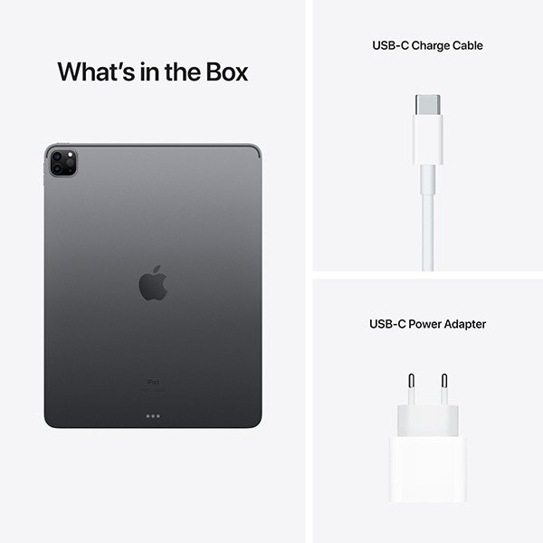 Планшет Apple iPad Pro 12.9 2021 Wi-Fi + Cellular 1TB Space Gray (MHP13, MHRA3) (Open)  Фото №2
