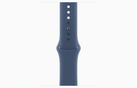 Смарт-часы Apple Watch Series 10 GPS 42mm Jet Black Aluminum Case w. Denim Sport Band S/M (MWWX3+MXLE3)  Фото №0