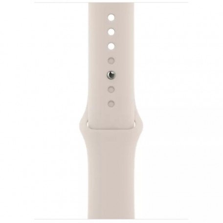 Смарт-часы Apple Watch Series 8 GPS 45mm Starlight Aluminum Case with Starlight Sport Band (MNP23, MNUQ3) (SWAP)  Фото №1
