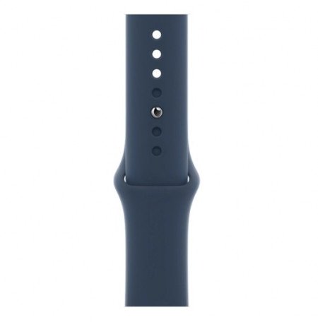 Смарт-годинник Apple Watch Series 7 GPS 45mm Blue Aluminum Case With Blue Sport Band (MKN83) (SWAP)  Фото №1