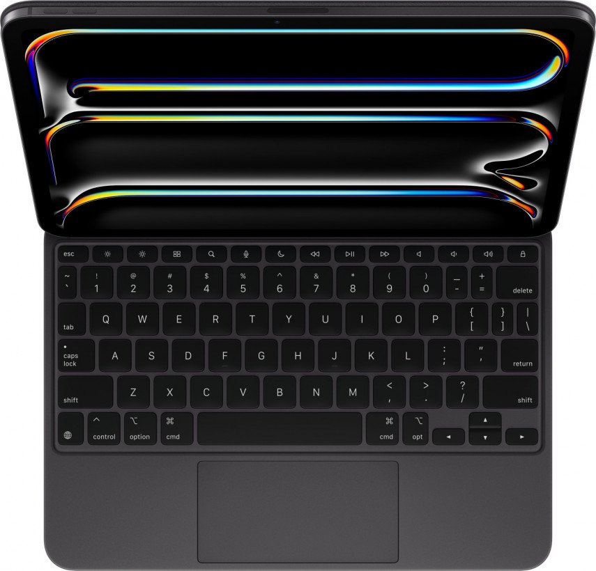Чохол-клавіатура для планшета Apple Magic Keyboard for iPad Pro 13&quot; (M4) - Black (MWR53) (MWR53) (Open Box)  Фото №1