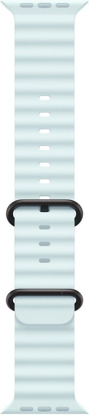 Ремінець Apple Ремінець Ocean Band Ice Blue - Black Titanium Finish для Watch 44/45/46/49mm (MYP83)