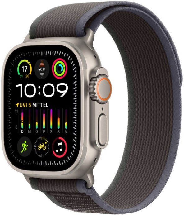 Ремінець Apple Trail Loop Band S/M для Watch 49mm - Blue/Black (MT613)  Фото №2