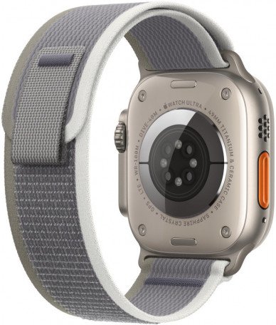 Ремінець Apple Trail Loop Band S/M для Watch 49mm - Green/Gray (MT5Y3)  Фото №0