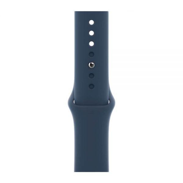Ремінець Apple Ремінець for Watch 45mm - Sport Band Abyss Blue - Regular (MKUW3)  Фото №1