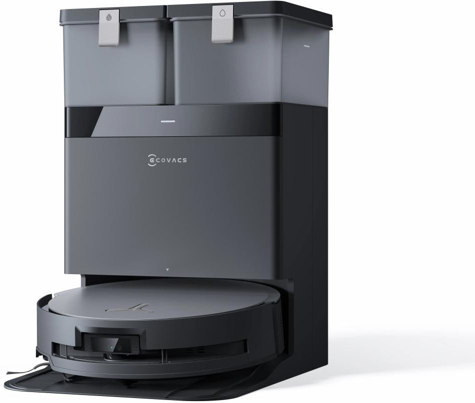 Робот-пылесос с влажной уборкой ECOVACS Deebot X8 Omni Black  Фото №0