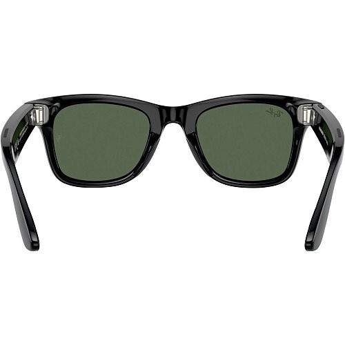 Смарт-окуляри Ray-Ban Meta Wayfarer Large - Shiny Black / G-15 Green (RW4008 601/71 53-22)  Фото №3