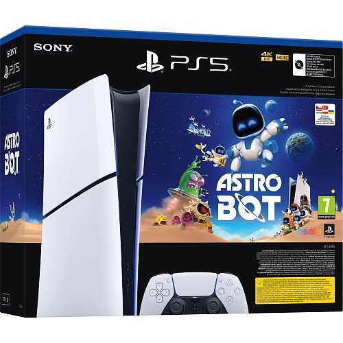 Стационарная игровая приставка Sony PlayStation 5 Slim Digital Edition Astro Bot Bundle (1000044336)  Фото №6