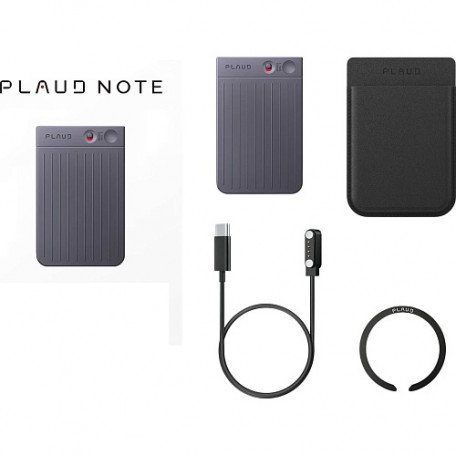 Цифровой диктофон Plaud Note ChatGPT Empowered AI Voice Recorder Starlight  Фото №1