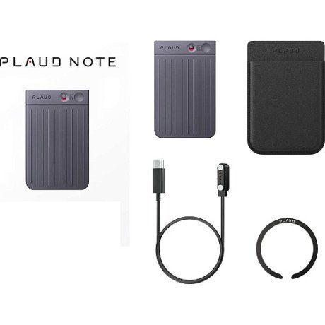 Цифровой диктофон Plaud Note ChatGPT Empowered AI Voice Recorder Starlight  Фото №1