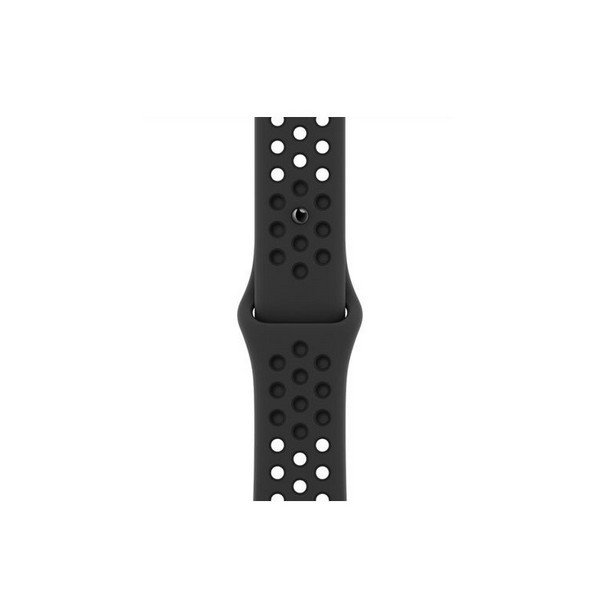 Смарт-часы Apple Watch Nike Series 7 GPS 41mm Midnight Aluminum Case w. Anthracite/Black Nike Sport Band (MKN43)  Фото №1