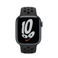 Смарт-годинник Apple Watch Nike Series 7 GPS 41mm Midnight Aluminum Case w. Anthracite/Black Nike Sport Band (MKN43) Смарт-годинник Apple Watch Nike Series 7 GPS 41mm Midnight Aluminum Case w. Anthracite/Black Nike Sport Band (MKN43)