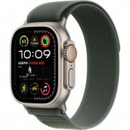 Смарт-годинник Apple Watch Ultra 2 GPS + Cellular 49mm Natural Titan. Case w. Green Trail Loop - S/M (MYT73+MXTN3) 