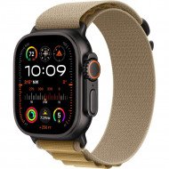 Смарт-часы Apple Watch Ultra 2 GPS+Cellular 49mm Black Titan. Case w. Tan Alpine Loop - Малый (MYTF3+MYQ03) 