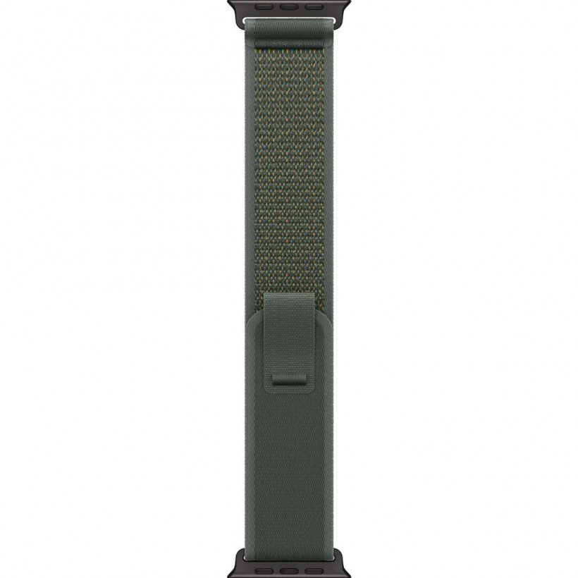 Смарт-годинник Apple Watch Ultra 2 GPS + Cellular 49mm Black Titan. Case w. Green Trail Loop - S/M (MYTJ3+MYQ33)  Фото №1