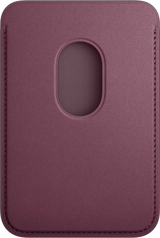 Чехол для пластиковых карт Apple iPhone FineWoven Wallet with MagSafe - Mulberry (MT253)  Фото №2