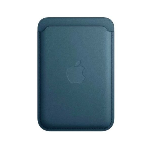 Чехол для пластиковых карт Apple iPhone FineWoven Wallet with MagSafe - Pacific Blue (MT263)