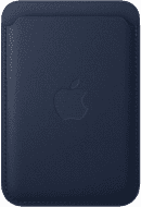 Чохол для пластикових карт Apple iPhone FineWoven Wallet with MagSafe - Deep Blue (MA6X4) 