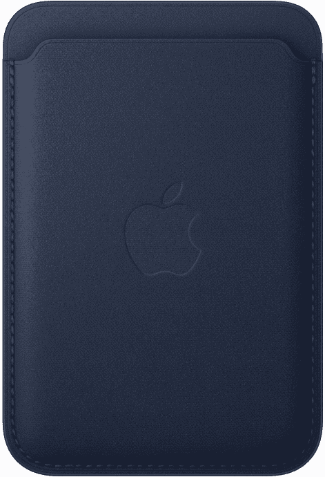 Чохол для пластикових карт Apple iPhone FineWoven Wallet with MagSafe - Deep Blue (MA6X4)