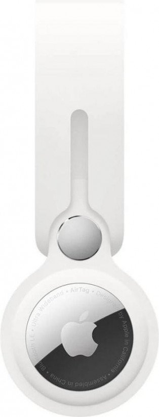 Чехол для поискового брелка Apple AirTag Loop White (MX4F2)