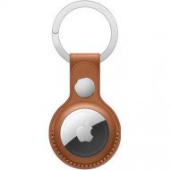 Чехол для поискового брелка Apple AirTag Leather Key Ring Saddle Brown (MX4M2) Чехол для поискового брелка Apple AirTag Leather Key Ring Saddle Brown (MX4M2)