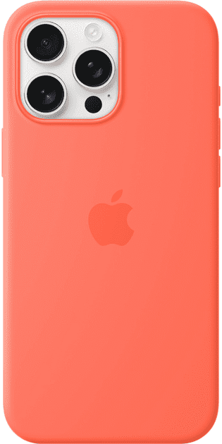 Чохол для смартфона Apple iPhone 16 Pro Max Silicone Case with MagSafe – Tangerine (MDGX4)