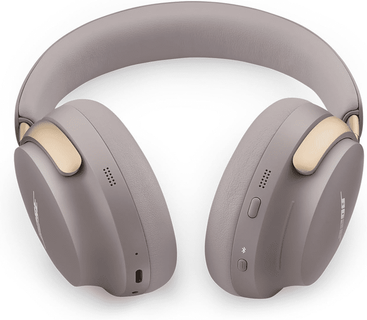 Наушники с микрофоном Bose QuietComfort Ultra Headphones Sandstone (880066-0300)  Фото №0