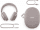 Наушники с микрофоном Bose QuietComfort Ultra Headphones Sandstone (880066-0300)  Фото №1