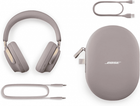 Наушники с микрофоном Bose QuietComfort Ultra Headphones Sandstone (880066-0300)  Фото №1