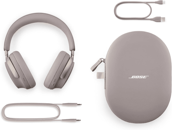 Наушники с микрофоном Bose QuietComfort Ultra Headphones Sandstone (880066-0300)  Фото №1