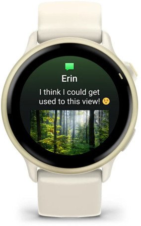 Смарт-годинник Garmin Vivoactive 6 Lunar Gold with Bone Band (010-02985-01)