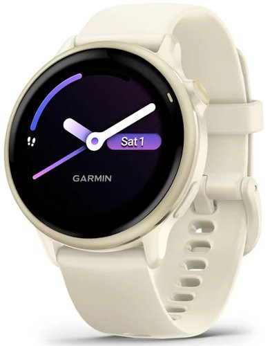 Смарт-часы Garmin Vivoactive 6 Lunar Gold with Bone Band (010-02985-01)  Фото №0