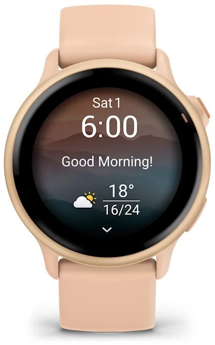 Смарт-годинник Garmin Vivoactive 6 Metallic Pink Dawn with Pink Dawn Band (010-02985-03)  Фото №6