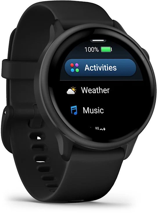 Смарт-годинник Garmin Vivoactive 6 Slate with Black Band (010-02985-00)  Фото №6